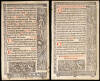 Two printed leaves from a Book of Hours - 2