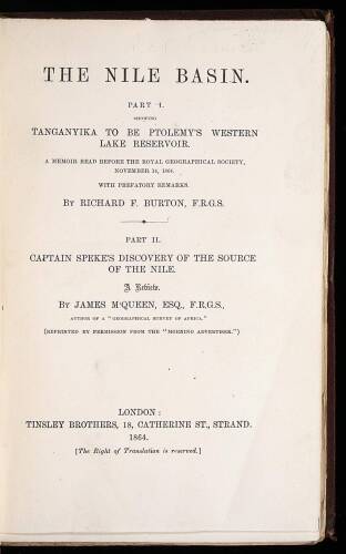 The Nile Basin