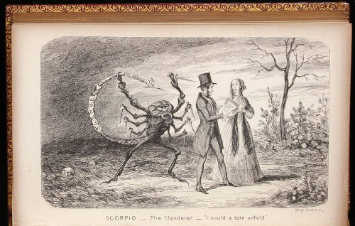 The Comic Almanack, an Ephemeris in Jest and Earnest, Containing All Things Fitting for Such a Work. By Rigdum Funnidos, Gent. Adorned with a Dozen of Right Merrie Cuts Pertaining to the Months, Sketched and Etched by George Cruikshank