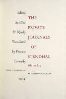 The Private Journals of Stendhal 1811-1817