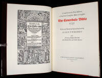 A Leaf from the First Edition of the First Complete Bible in English, The Coverdale Bible 1535