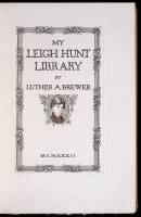My Leigh Hunt Library: The First Editions