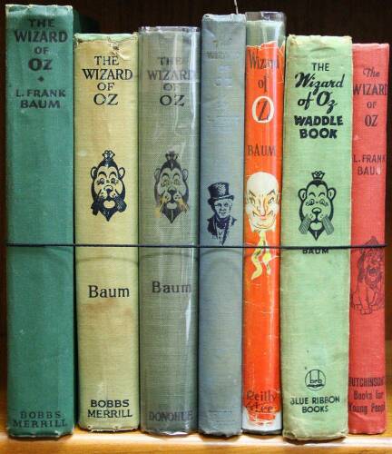 The Wizard of Oz &ndash; 7 different copies