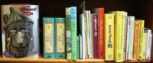 Large lot of approx. 65 editions of Baum's The Wizard of Oz