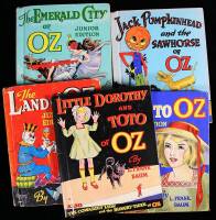 Lot of 10 Junior Edition Oz titles by Baum