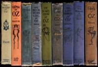 Lot of 9 Oz Books by Baum