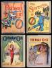 Lot of 8 later editions of Oz books by Baum, in dust jackets