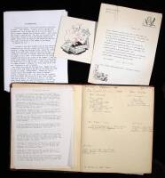 Archive of Oz-related material gathered or created by Henry S. Blossom over the years, including correspondence, manuscripts, and othe material