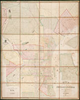 Map of the City of Philadelphia together with All the surrounding Districts, including Camden, N.J. From Official Records, plans of the district surveyors & Original Surveys by J. C. Sidney Civil Engineer & Surveyor 1849