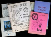 Six wrapper-bound volumes of Oz and Oz-related stories