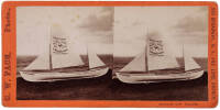 "Paper Boat" - stereo view of sailboat