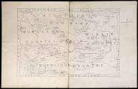 Archive of four typed letters signed by Thompson, to Henry S. Blossom, one with a pencil sketch of an Oz map