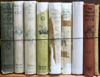 Lot of 8 Oz books by Ruth Plumly Thompson, 6 with jackets or partial jackets