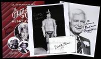 Lot of four items signed and/or inscribed by Buddy Ebsen