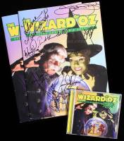 Program for the 1998 stage production of The Wizard of Oz, signed by members of the cast