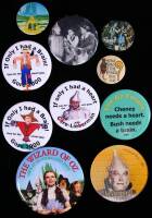 Lot of 21 Oz related pins and 2 Oz Mardi Gras tokens