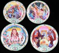 Lot of 8 Wizard of Oz Commemorative Plates from The Bradford Exchange