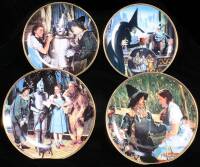 Lot of 8 Wizard of Oz Commemorative Plates from The Hamilton Collection
