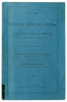 Report of an expedition from Fort Colville to Puget Sound, Washington Territory, by way of Lake Chelan and Skagit River, during the months of August and September, 1882