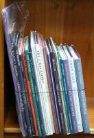 Collection of 18 titles, most are signed