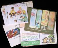 Lot of 10 Dick and Jane Calendars