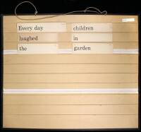 Four sets of Word Cards, plus a pocket chart