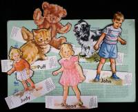 Cutouts from the New Cathedral Basic Reading Program for Grade One