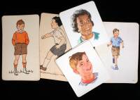 Five sets of Dick and Jane Picture Cards
