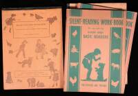 Lot of four Silent Reading Work Books for Elson-Gray Readers