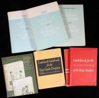 Lot of 7 teacher's guides and guidebooks for Dick and Jane