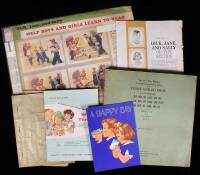 Lot of 22 items relating to Dick and Jane