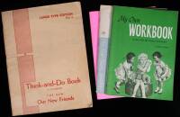 Collection of 15 Think-and-Do Books and Workbooks for Dick and Jane