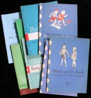 Lot of 8 Think-and-Do Books to accompany Fun with Dick and Jane and The New Fun with Dick and Jane