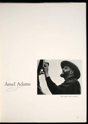 The Eloquent Light, Ansel Adams. Volume I