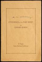 Etchings of the Far West