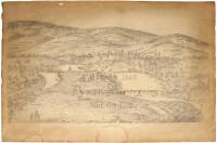 Big Bar - Middle Fork. Drawn and Published by Edwin Glover.