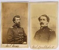 Lot of 12 cartes de visite of Civil War generals