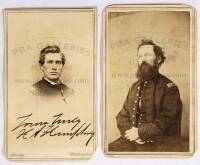 Lot of 12 cartes de visite of Civil War soldiers