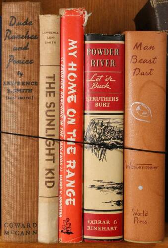 Lot of five volumes on cowboys and related subjects