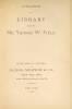 Catalogue of the Library Belonging to Mr. Thomas W. Field... Including an Unrivalled Collection of Books Relating to the American Indians, Collections of Historical Societies, and American History and Biography...