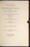 California: A History of Upper & Lower California from their First Discovery to the Present Time, comprising an Account of the Climate, Soil, Natural Productions, Agriculture, Commerce, &c. A Full View of the Missionary Establishments and Condition of the
