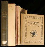 Lot of 9 volumes on American Indians