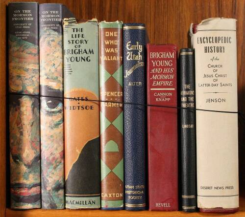 Lot of seven works in eight volumes on the Mormons and Utah