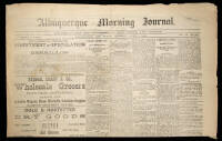 Albuquerque Morning Journal. July 3, 1884. Vol IV, 204