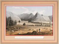 Collection of 34 color lithographed prints from the U.S. Pacific Railroad Reports, Explorations and Surveys