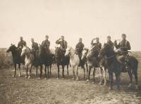 Photograph of a group of Texas Cowboys