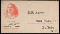 D,F. Barry cover, with engraving of Chief Gall in red