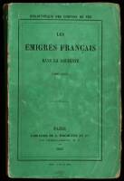 Les &Eacute;migr&eacute;s Fran&ccedil;ais dans la Louisiane, (1800-1804)