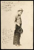 Photograph of Will Rogers, inscribed and signed