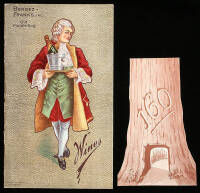 Lot of 2 menus from the famous San Francisco Poodle Dog restaurant